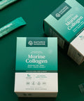Nature'S Sunshine Marine Collagen - Premium Wild-Caught Alaskan Pollock Collagen Powder - Unflavored To-Go Sticks To Support Radi