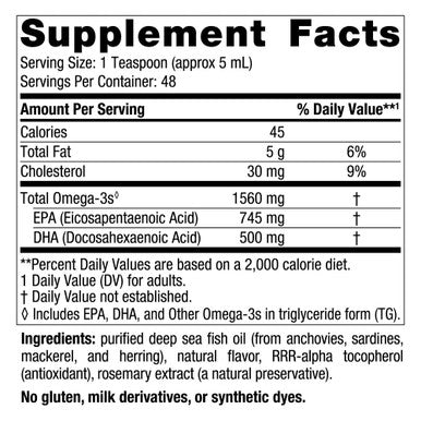 Nordic Naturals - Complete Omega Supports Healthy Skin Joints and Cognition 8 Ounce