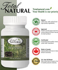 Saw Palmetto Supplement 1000mg 90s [1 bottle] by Total Natural, Prostate Health, Prostate Support Supplement Formula Reduces Frequent Urination and Prevent Hair Loss