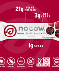 No Cow Bar Raspberry Truffle 1.7 lbs(case of 12) By No Cow Bar