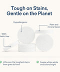 Blueland Laundry Detergent Tablets 60 Count Spring Bloom Scent Plastic- Alternative to Pods Sheets or Liquid - Natural Sustainable Eco-Friendly Laundry Detergent in Compostable Pouch