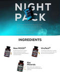 Onnit Total Human Day and Night Vitamin Packs for Men and Women 7-Day Supply Capsule- Adult Multivitamin