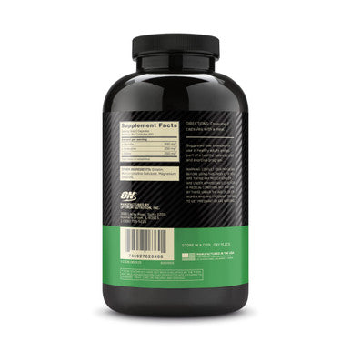 Optimum Nutrition Instantized Bcaa Capsules Keto Friendly Branched Chain Essential Amino Acids 1000Mg 400 Count