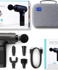 Cotsoco Massage Gun Deep Tissue,Portable Percussion Muscle Massager For Whole Body Back Pain Relief,Electric Handheld Sport Massager With 5 Massage Heads 5 Speed