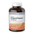 American Health Original Papaya Enzyme Chewable Tablets - Promotes Nutrient Absorption And Helps Digestion - Gluten-Free, Vegetarian - 600 Count, 200 Total Servings