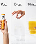 Phizz Electrolyte Multivitamin Rehydration Tablets 18 Vitamins & Minerals Energy Boost (Orange 60 Tablets)