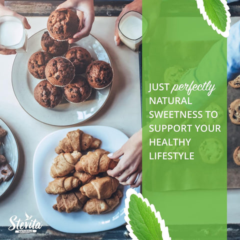 Stevita Organic Erythritol BakeItBetter Pouch 12 oz Baking Sugar Alternative with Stevia & Erythritol No Calories USDA Organic NonGMO Vegan Keto Paleo Gluten