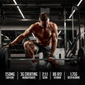 OMNIA Power Pre Workout Powder - Energy Drink with Creatine Monohydrate, Beta Alanine, Caffeine and Citrulline, Physical Performance for Gym or Sports, 40 Servings - Tropical Punch Surge