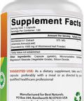 Best Naturals Wormwood Extract 1500 mg Equaivalent Per Serving-120 Capsules. Gluten Non-GMO