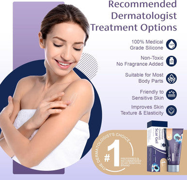 Pm Intensive Overnight Scar Cream 1.06 Oz, Medical Grade Silicone Scar Gel, Promotes Skin Regeneration When You Sleep, Scar Treatment Cream From Surgery, Injuries, Burns, Keloids, Etc