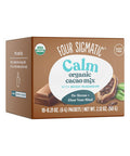 Four Sigmatic Calm Mushroom Cacao Mix | Organic Instant Cacao With Organic Reishi Mushroom Powder | Supports Calm & Relaxation | Drink It Or Bake With It | Vegan Gluten- Dairy- | 10 Count