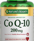 Nature's Bounty Coq10 Dietary Supplement Supports Heart Health 200Mg 80 Softgels