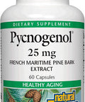 Natural Factors Pycnogenol 25 mg Antioxidant Support for Healthy Aging 60 Capsules