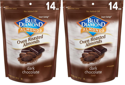 Blue Diamond Almonds Honey Roasted Snack Almonds, Party Salty Snack, Plant-Based Protein and Fiber, After School Snacks, Events, Holidays and Lunch, 16Oz, 1 Pound (Pack of 1)