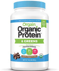Orgain Organic Plant Based Protein Greens Powder Creamy Chocolate Fudge 1.94 Pound Organic Plant Based Protein Powder Peanut Butter Vegan Low Net Carbs Non Dairy Gluten 2.03 Pound