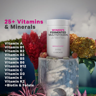 Codeage Immune Support Bundle Multivitamin for Women + Multivitamin for Teens