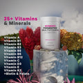 Codeage Women S Daily Multivitamin, 25+ Vitamins & Minerals, Fermented, Organic Whole Foods, Probiotics Supplement - Vitamin A, Vitamin B, Vitamins C, D, E & K, Omega 3, Zinc Vegan - 120 Capsules
