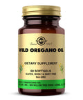 Solgar Wild Oregano Oil 60 Softgels - Oregano Oil Concentrate - Immune Support - Non Gmo Gluten Free Dairy Free - 60 Servings