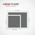 HONEY CARE All-Absorb, Carbon Training Pad, 22"x23", 100 ct, Ultra Absorbent and Odor Eliminating, Green