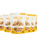 NuTrail Nut Granola Cereal, Honey Nut, No Sugar Added, Keto, Low Carb, Gluten Free, Grain Free, Healthy Breakfast 8 oz. 1 Count