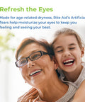 Rite Aid Tears, Polyethylene Glycol Lubricant Eye Drops - 1 oz | Eye Lubricant Drops for Dry Eyes | Dry Eye Formula | Eye Care for Age-Related Dry Eyes | Replenishes Tears & Refreshes Eyes