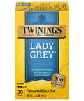 Twinings Lemon & Ginger, Caffeine-Free Herbal Tea Bags, 100 CT Box (1 Pack) | Spicy & Tangy, Ginger, Lemon Peel, Lemongrass, Blackberry Leaves, Soothe Digestion, 100 Foil Lined Individually Wrapped Bags