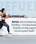 Garden of Life Sport Whey Protein Powder Vanilla. Premium Grass Fed Whey Protein Isolate Plus Probiotics For Immune System Health 24G Protein Non Gmo Gluten Free. Cold Processed - 20 Servings