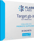 Klaire Labs Mood Probiotic Powder Target Gb-X With Bifidobacterium & Lactobacillus, Clinically Demonstrated To Promote Positive Mood, Shelf-Stable & Hypoallergenic For Men & Women (30 Packets)