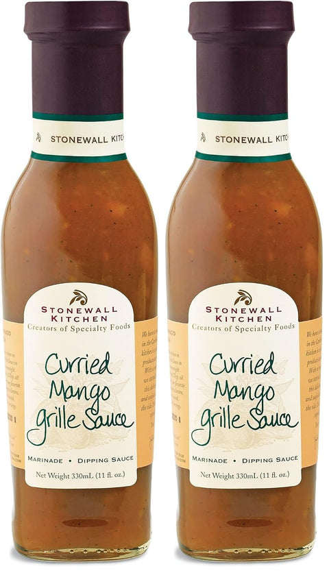 Stonewall Kitchen Curried Mango Grille Sauce, 11 Ounces