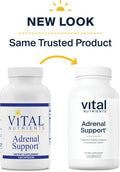 Vital Nutrients Adrenal Support | Adrenal Support Supplements for Gland Function and Cortisol Management | Supports Energy and Stress Levels | Gluten Dairy Soy | 120 Capsules