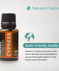 Nature s Fusions French Cypress 100% Pure and Essential Oils 15 mL