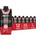 Optimum Nutrition Gold Standard 24g Protein Shake, Vanilla, 12 Ct