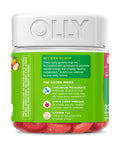 OLLY Metabolism Gummy Rings Apple Cider Vinegar Vitamin B12 Chromium Energy and Digestive Health Chewable Supplement Apple Flavor 30 Count