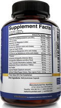 Nutriflair Thyroid Support Complex, 120 Capsules - With Iodine, Black Pepper, Ashwagandha, Vitamin B12 - Thyroid Supplement For Women And Men