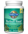 Garden of Life Perfect Food Super Green Formula - 60 Servings, 45 Superfoods, Greens, Fruit & Veggie Juice Superfood Powder Supplement, Probiotics & Organic Spirulina for Digestion & Immune Health