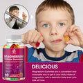 Magnesium Citrate Gummies for Adults and Kids, Promotes Healthy Relaxation, Muscle, Bone & Energy Support, Natural Flavor Gummy Supplement, Gluten Free Vegetarian GMO-Free Chewable (2 Pack)