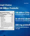 Ktt Probiotics 100B Cfu 26 Strains For Gut Health & Immune 60 Count