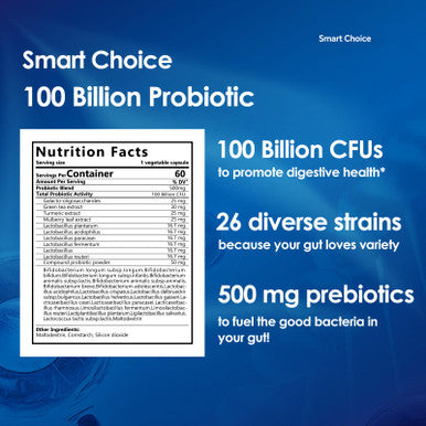 Ktt Probiotics 100B Cfu 26 Strains For Gut Health & Immune 60 Count