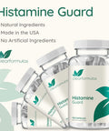 Histamine Guard Immune Support Supplement - Herbal Sinus Respiratory And Immunity Support Histamine Blocker With Stinging Nettle Vitamin C Bromelain And Quercetin Complex - Non-Drowsy (120 Capsules)