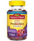 Nature Made Ultra Strength Digestive Probiotics Probiotics For Women And Men 42 Probiotic Gummies 21 Day Supply