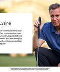 Thorne - Lysine - Supports Immune Skin & Bone Health - Promotes Collagen Formation - L-Lysine Amino Acid Supplement - Third-Party Certified - Gluten Dairy & Soy-Free 60 Capsules
