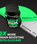 Organic Quercetin with Bromelain + Lions Mane Mushroom Capsules