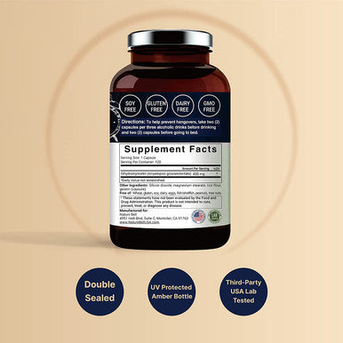 Plant Based Dihydromyricetin DHM Cheers Pills Hovenia Dulcis Extract 400mg 120 Capsules Better Morning After Celebration Alcohol Consumption Support Supplement NonGMO
