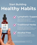 Maryruth Organics Lymphatic Support Drops by | USDA Organic Lymphatic Cleanse Immune Support Supplement| Lymphatic Support with Echinacea & Elderberry | Blue Vervain | Vegan | Non-GMO | 30 Servings