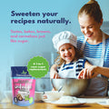 Sweetleaf Indulge Powder Sugar Replacement - All-Purpose Allulose and Monk Fruit Sweetener Blend with Inulin and Stevia Zero-Calorie Sugar Substitute Sugar- Baking Supplies 16 Oz