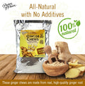Prince Of Peace Ginger Chews With Lemon Made From Real Ginger Root Non-Gmo Vegan Candy Individually Wrapped Healthy Candy 2.2Lb/1Kg