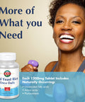 KAL 1200 Mg Red Rice, 60 Count