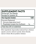 Thorne - Curcumin Phytosome 1000 Mg (Meriva) - Clinically Studied High Absorption - Supports Healthy Inflammatory Response In Joints Muscles Gi Tract Liver Brain & Nerves 60 Servings
