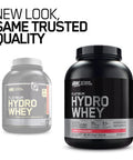 Optimum Nutrition Platinum Hydro Whey Hydrolysed Whey Protein Isolate Powder With Essential Amino Acids Glutamine And Bcaa Super Strawberry Flavour 40 Servings 1.6 Kg