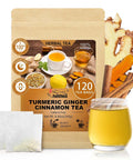 FullChea - White Mulberry Leaf Tea, 40 Teabags Ã¢â‚¬â€œ 100% Pure Dried Mulberry Tea Ã¢â‚¬â€œ Slightly Sweet & Refreshing - Non-GMO - Caffeine-Free - Support Wellness & Improve Digestion